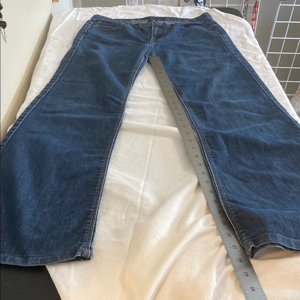 Calvin Klein wide leg flare  jeans Size 8 30x29